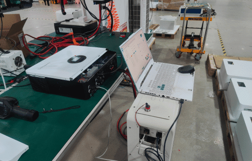 RAKOUR battery systems in three form factors rackable wall-mounted and ground-standing with BMS dip switch config