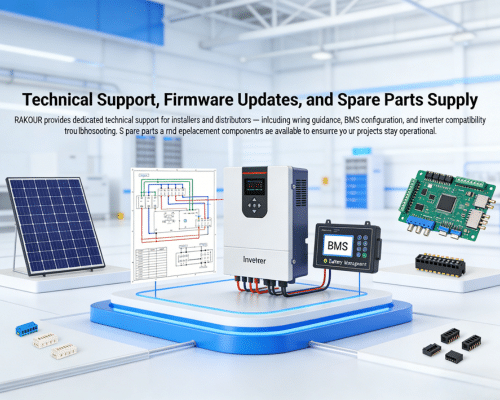 RAKOUR LV battery after-sales technical support firmware update and spare parts supply service
